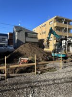 埼玉県和光市 株式会社ライズ 戸建の基礎工事及び外構工事
